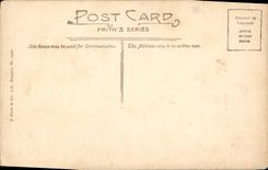 Acantilados del norte de la boca de los infiernos de Camborne de la POSTAL de la VENDIMIA