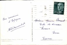 Hotel allí Playa Formentor de Mallorca Formentor de la POSTAL de la VENDIMIA