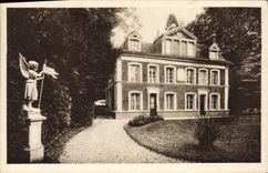 Ataque frontal de Lisieux Buissonnets de la POSTAL de la VENDIMIA de la entrada