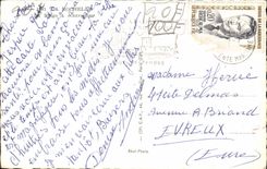 MODERN CARD La Rochelle the beach has against day