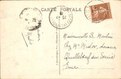 VINTAGE POSTCARD Lake Aydat