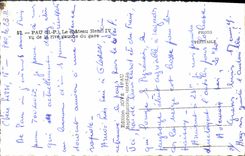 POSTAL MODERNA Pau que la vista de Enrique IV del castillo del banco izquierdo de dio