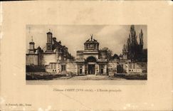 CPA Chateau d'Anet L'entree principale