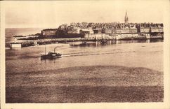 CPA Saint Malo Vue Generale