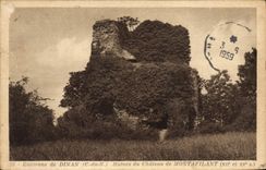 CPA Dinan Ruines Du Chateau de Montafilant