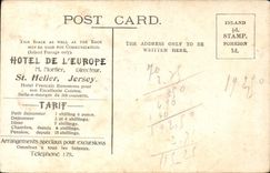 VINTAGE POSTCARD Plemont Jersey Cellars
