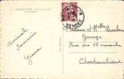 VINTAGE POSTCARD Noirmoutier an Alley of Wood