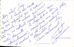 POSTAL MODERNA Niza visión la entrada del puerto