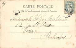 VINTAGE POSTCARD Boat old of the French fleet Sailor