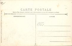 CPA Bateau Catastrophe du cuirasse Liberte Le pont avant renverse