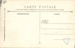 VINTAGE POSTCARD Boat Funeral of the victims of the explosion of the armor Freedom