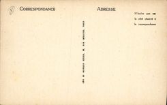 VINTAGE POSTCARD Boat Arrived of the armor admiral and the squadron in line of file