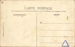 VINTAGE POSTCARD Plane Aviation Biplane of the brothers Albert and Emile Driving Labranche Bonnet Antoinette