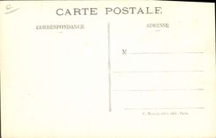 VINTAGE POSTCARD Plane Aviation the Bleriot airplane in full flight