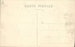 VINTAGE POSTCARD Plane Aviation Lyon Close Biplane Metrot Aviation At the beginning before its fall