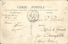 CPA Avion Aviation Chalon Aviation 21 22 mai 1911 Biplan militaire h Farman Moteur Gnome Junod 