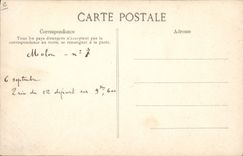 CPA Avion Aviation molon sur monoplan Bleriot 