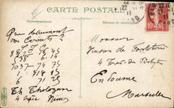CPA Avion Aviation Henri Farman battant le record de l'aeroplane 