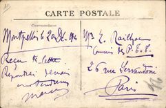 Aviación del plano de la POSTAL de la VENDIMIA el aviador de Vedrines en el monoplano Morane Borel