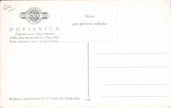 CPA Fantaisie Illustrateur Tchequie Dopisnice