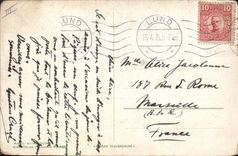 VINTAGE POSTCARD Fantasy Illustrator Glad Pask Jenny Nystrom