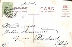 Ilustrador de la fantasía de la POSTAL de la VENDIMIA los varones extranjeros