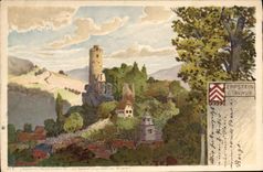 VINTAGE POSTCARD Fantasy Illustrator Epstein Taunus