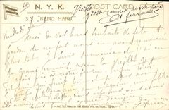 VINTAGE POSTCARD Japanese Japan Village