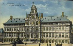CPA Anvers Hotel de ville