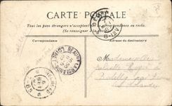 VINTAGE POSTCARD Park of Versailles Small Trianon House of the queen