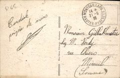 VINTAGE POSTCARD Peak of the South the observatory