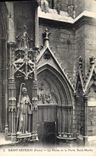 VINTAGE POSTCARD Holy Paris Severin the Niche and the Gate Martin Saint