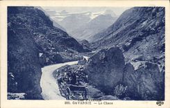 VINTAGE POSTCARD Gavarnie Chaos Barouche