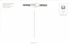 MODERN CARD Castle Hereford Pool