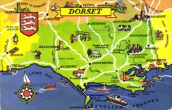 MODERN CARD Dorset Yeovil Wincanton Lion