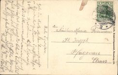 VINTAGE POSTCARD Schlestadt Church Sainte Foy