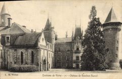 CPA Vichy Environs De Vichy Chateau De Bourbon Busset