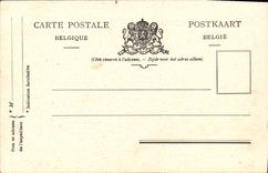 VINTAGE POSTCARD Brussels Law courts
