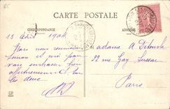 VINTAGE POSTCARD Throat Of St Saver Napoleon Bridge