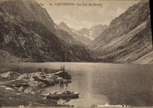 CPA Cauterets Le Lac De Gaube