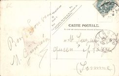 Fet grande pesado de la POSTAL de la VENDIMIA visto del camino