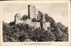 VINTAGE POSTCARD Surroundings of the Mount co. Odile Landsberg Ruins