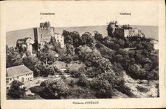 VINTAGE POSTCARD Castles D' Ottrot