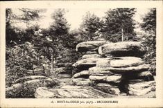 VINTAGE POSTCARD Mount co. Odile Beckenfelsen