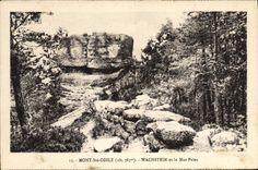 VINTAGE POSTCARD Mount co. Odile Wachstein and the pagan wall