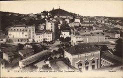 CPA Chatel Guyon Panorama Pris De I'Hotel Continental