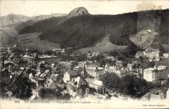 CPA Le Mont Dore Vue Generale Et Le Capucin