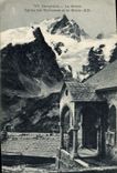 VINTAGE POSTCARD Dauphine the Serious Church Of the Terraces And Meije