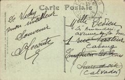 VINTAGE POSTCARD Vichy Floors And Alleys Of the Park