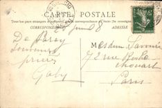 VINTAGE POSTCARD Paray Monial the Basilica Apse